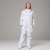 Lesmart Women's Fashion One Piece Ski Suits